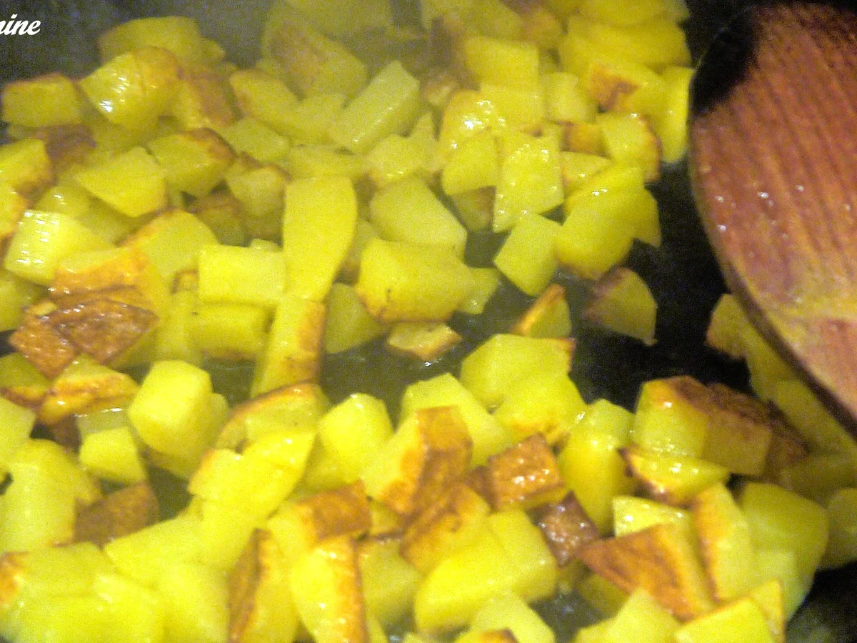 Rezept: Deftige Kartoffel-Paprika-Pfanne Bild Nr. 4 Deftige Kartoffel-Paprika-Pfanne - Rezept - Bild Nr. 4