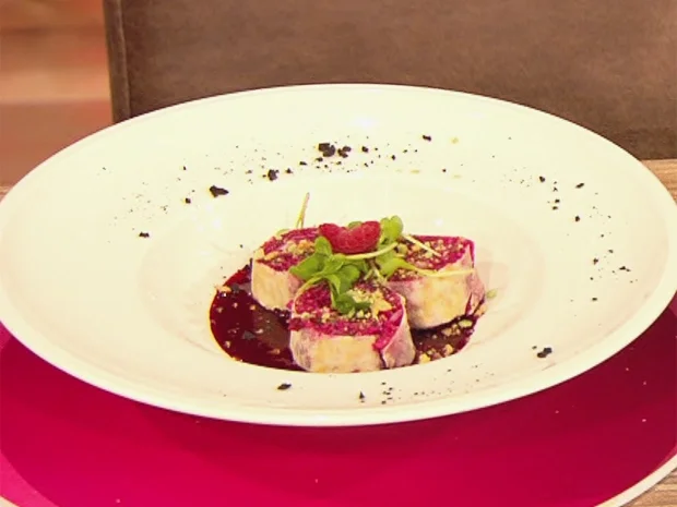 Rote Bete-Rolle mit Couscous (Blick in Metas Topf) - Rezept - Bild Nr. 4474