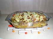 Bunte Ofennudeln - Rezept