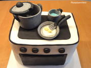 FONDANT:   3D Torte "MEINE VISITENKARTE" - Rezept - Bild Nr. 4475