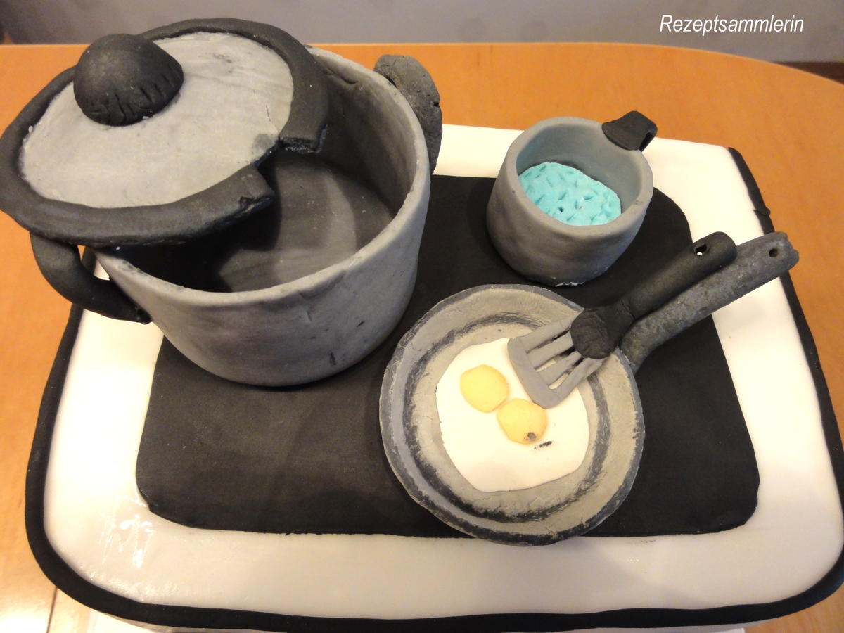 FONDANT:   3D Torte "MEINE VISITENKARTE" - Rezept - Bild Nr. 4476