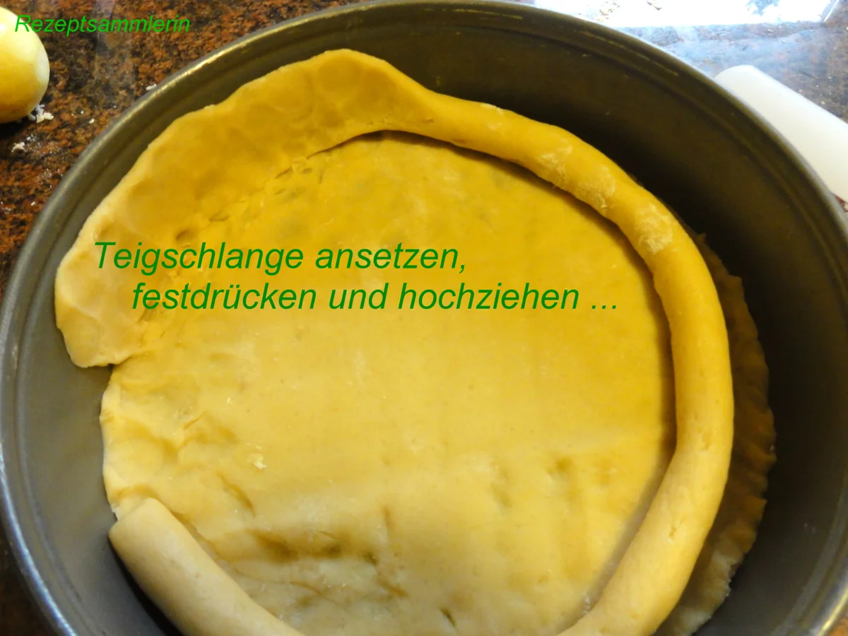 Mürbeteig:   MOHN ~ TORTE  (24cm) - Rezept - Bild Nr. 4480