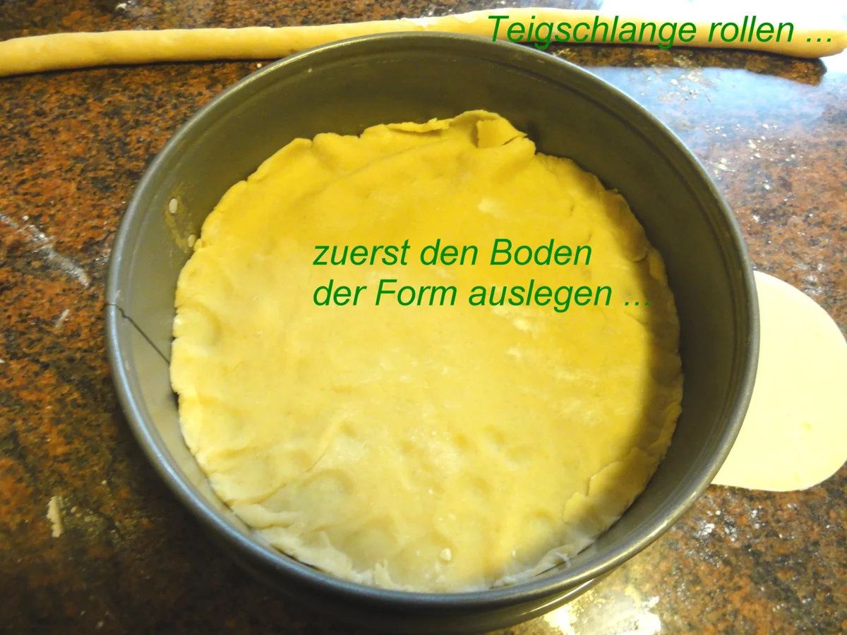 Mürbeteig:   MOHN ~ TORTE  (24cm) - Rezept - Bild Nr. 4481
