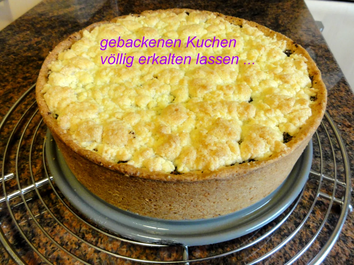 Mürbeteig:   MOHN ~ TORTE  (24cm) - Rezept - Bild Nr. 4485