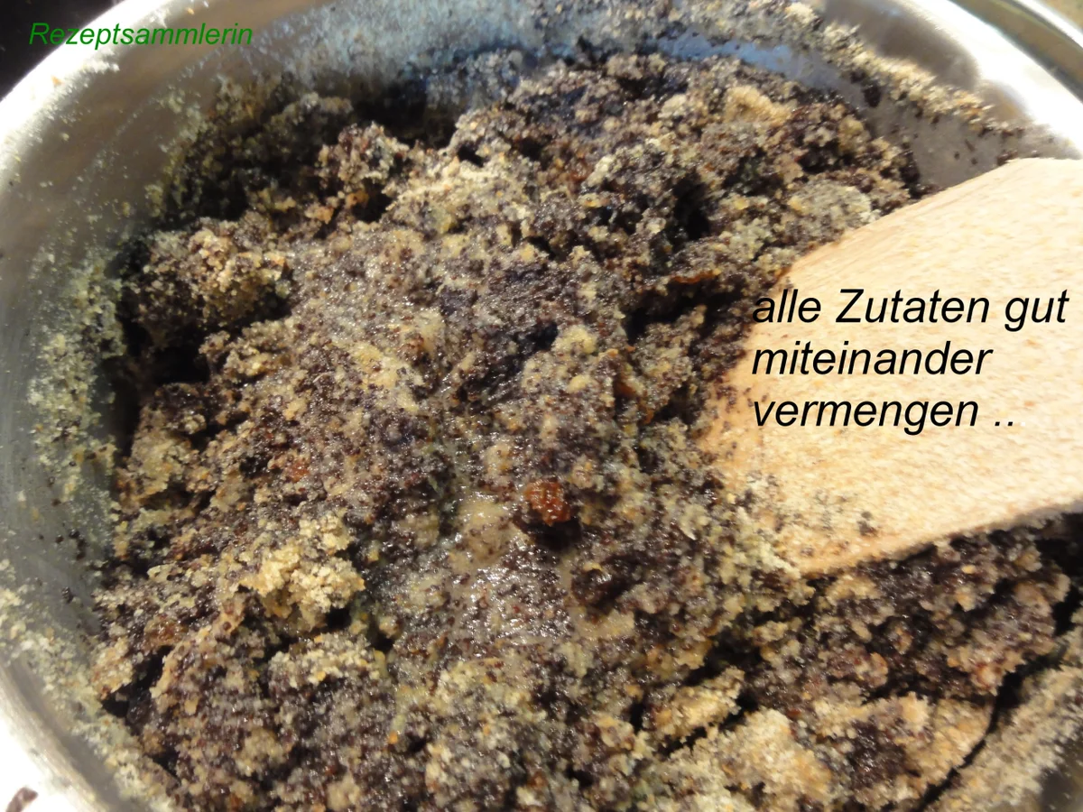 Mürbeteig:   MOHN ~ TORTE  (24cm) - Rezept - Bild Nr. 4489