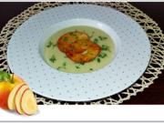 Staudensellerie Creme-Suppe mit gebratenen-Apfelscheiben - Rezept - Bild Nr. 4479
