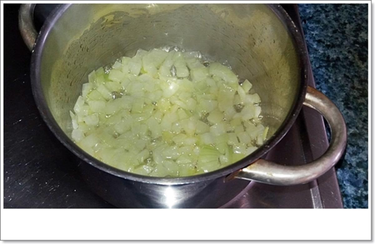 Staudensellerie Creme-Suppe mit gebratenen-Apfelscheiben - Rezept - Bild Nr. 4483
