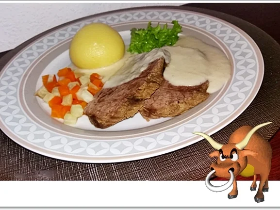 Rezept: Tafelspitz mit Meerrettichsauce und Kartoffelklöße Bild Nr. 4479 Tafelspitz mit Meerrettichsauce und Kartoffelklöße - Rezept - Bild Nr. 4479