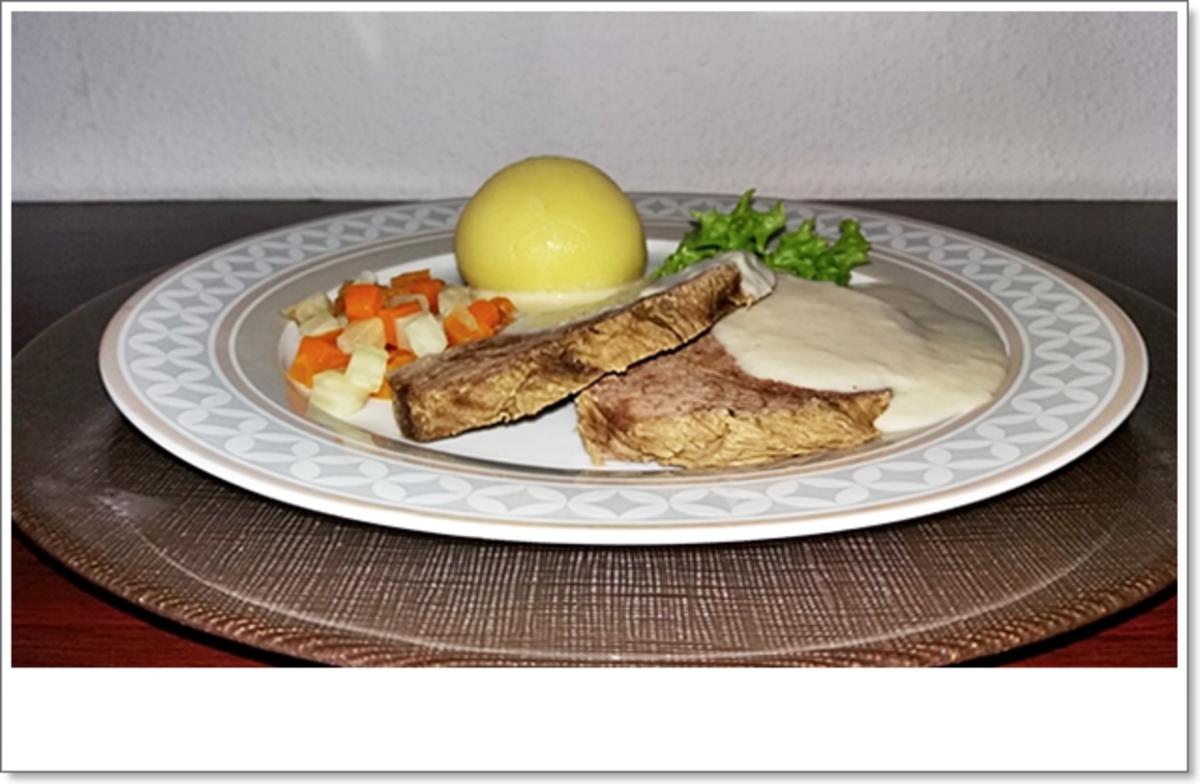 Tafelspitz mit Meerrettichsauce und Kartoffelklöße - Rezept - Bild Nr. 4480