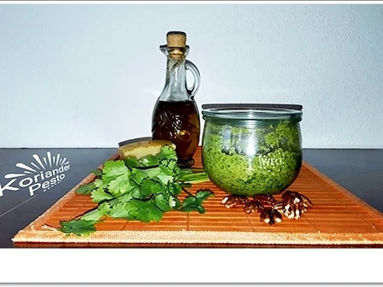 Koriander-Pesto nach Art des Hauses - Rezept - Bild Nr. 4480