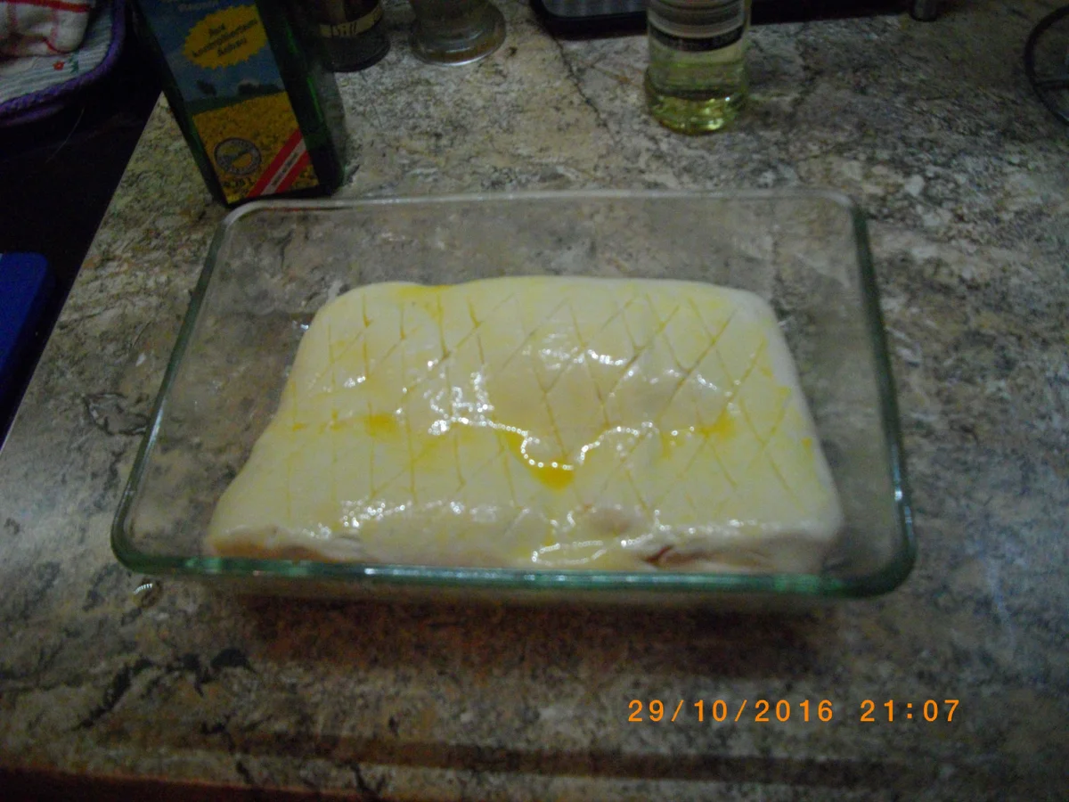 Lachsfilet im Blätterteig auf Zitronensoße - Rezept - Bild Nr. 4487