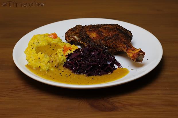Knusprige Entenschlegel aus dem Backofen - Rezept - kochbar.de