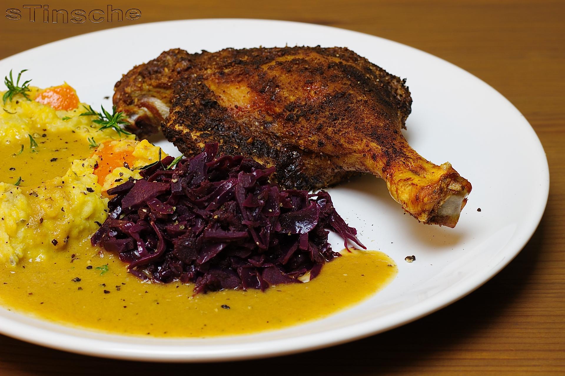 Knusprige Entenschlegel aus dem Backofen - Rezept Eingereicht von
sTinsche