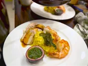 Surf & Turf von Maishähnchenbrust und Black Tiger Garnelen - Rezept - Bild Nr. 2