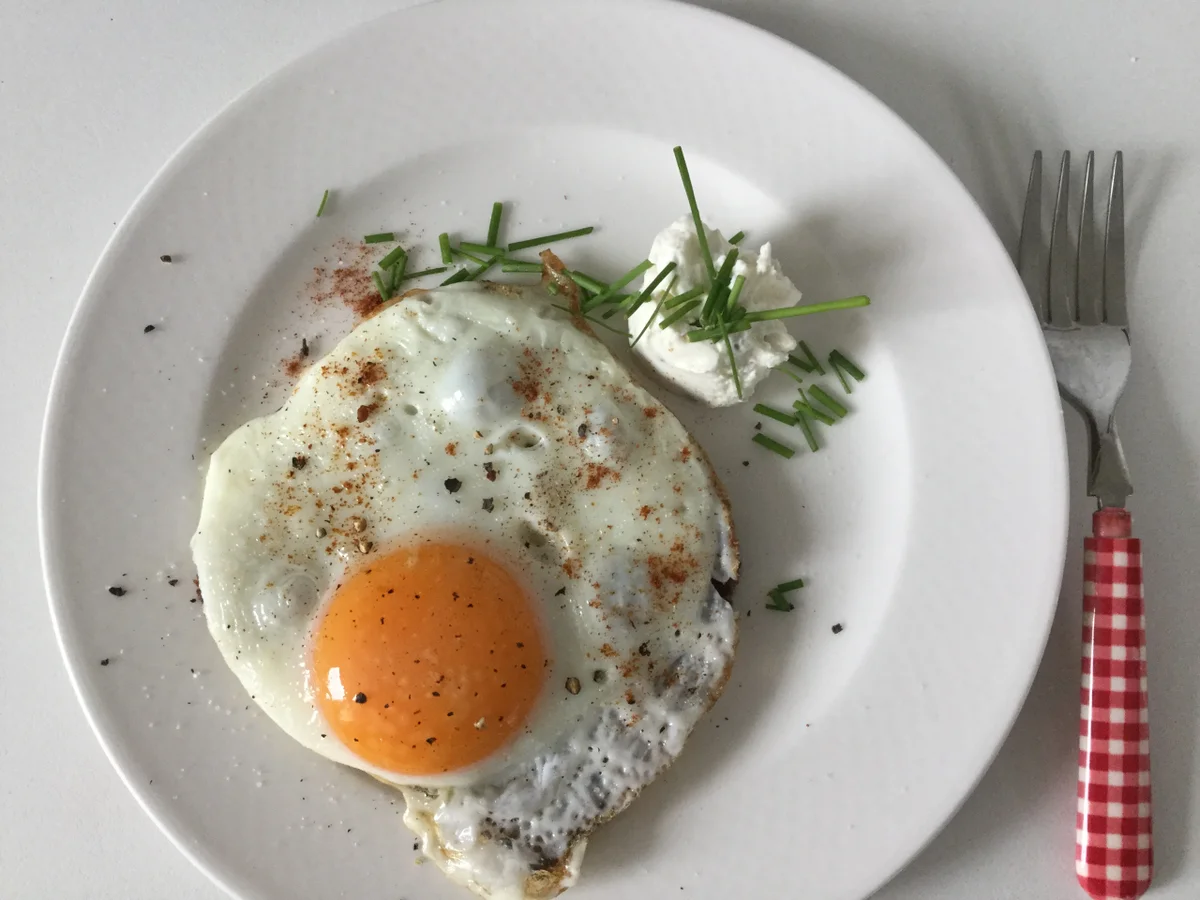 Bratbrot an Spiegelei - Rezept - Bild Nr. 4486