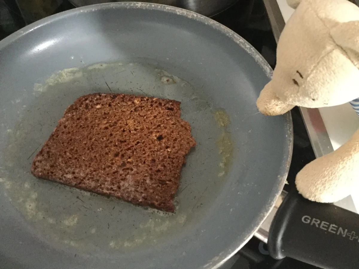 Bratbrot an Spiegelei - Rezept - Bild Nr. 4487