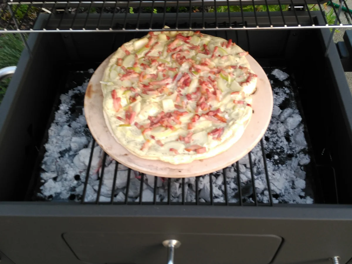 Einfacher Flammkuchen - Rezept - Bild Nr. 4493