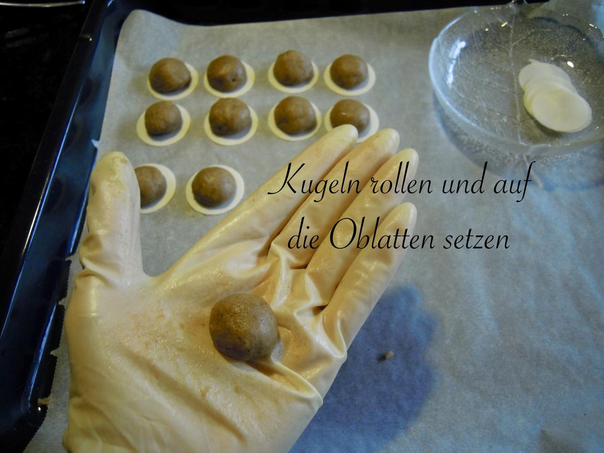 kleine Schoko Lebkuchen Knöpfe - Rezept - Bild Nr. 4514