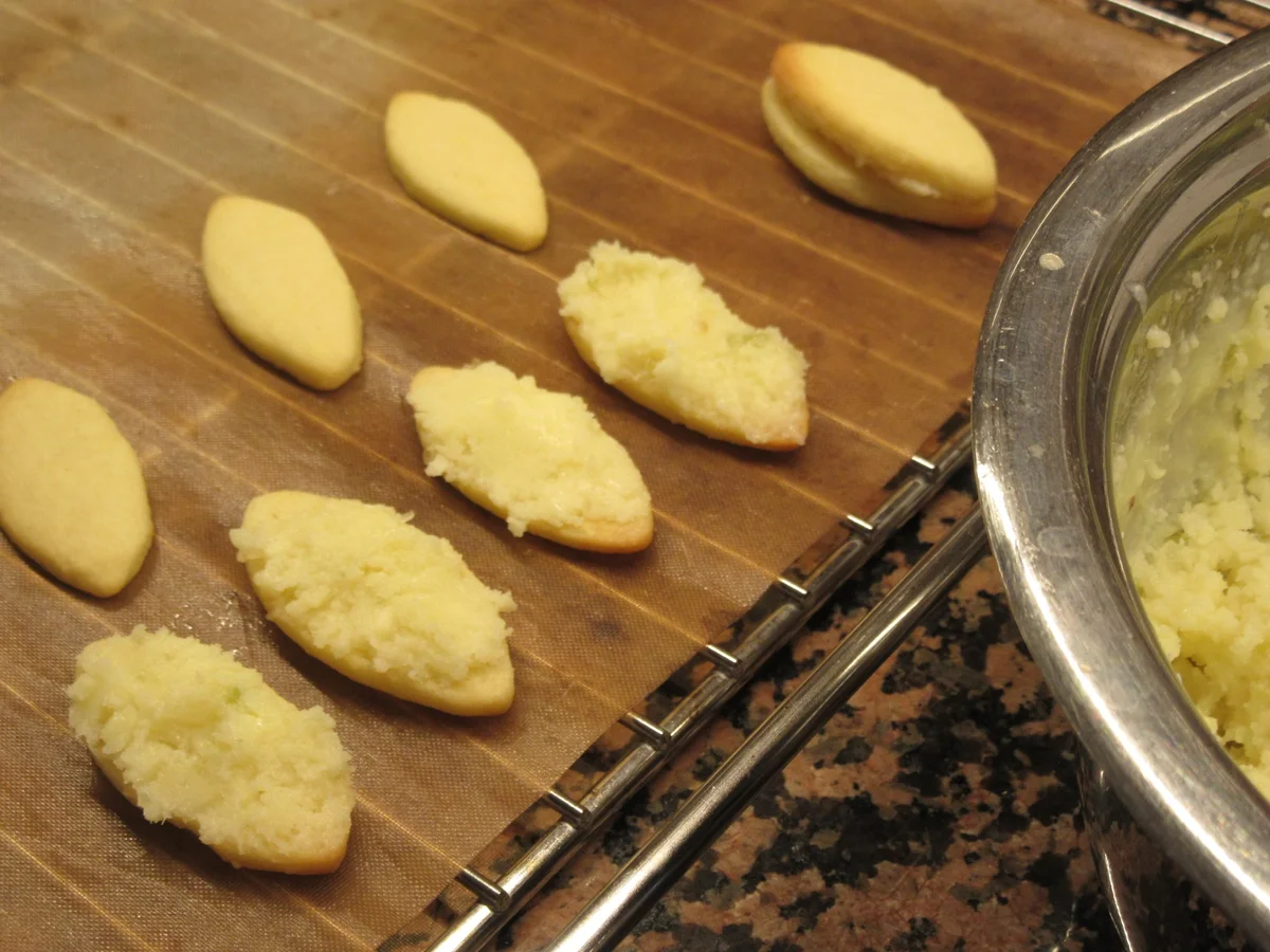 Plätzchen: Zitronenschiffchen - Rezept - Bild Nr. 4520