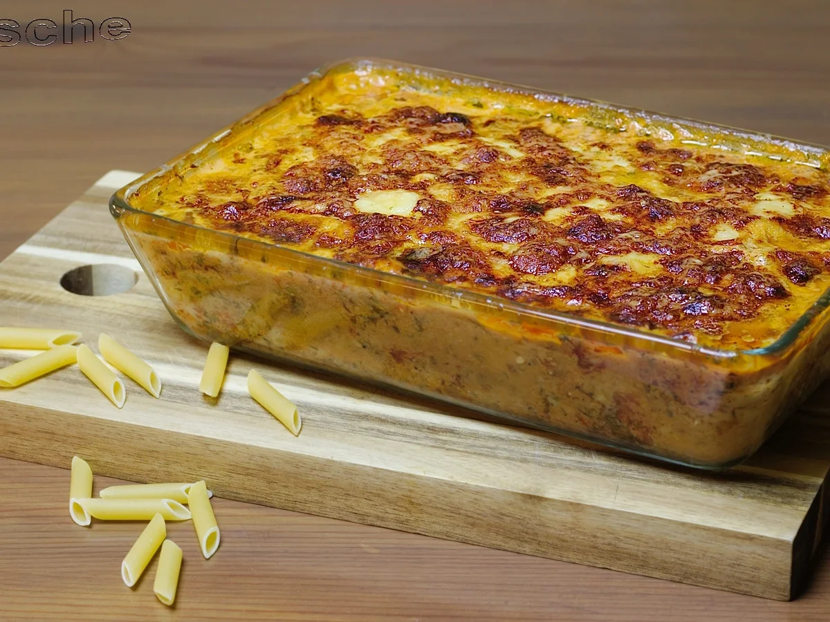 Rezept: Hackbällchen in Tomatensoße -überbacken- Bild Nr. 4554 Hackbällchen in Tomatensoße -überbacken- - Rezept - Bild Nr. 4554