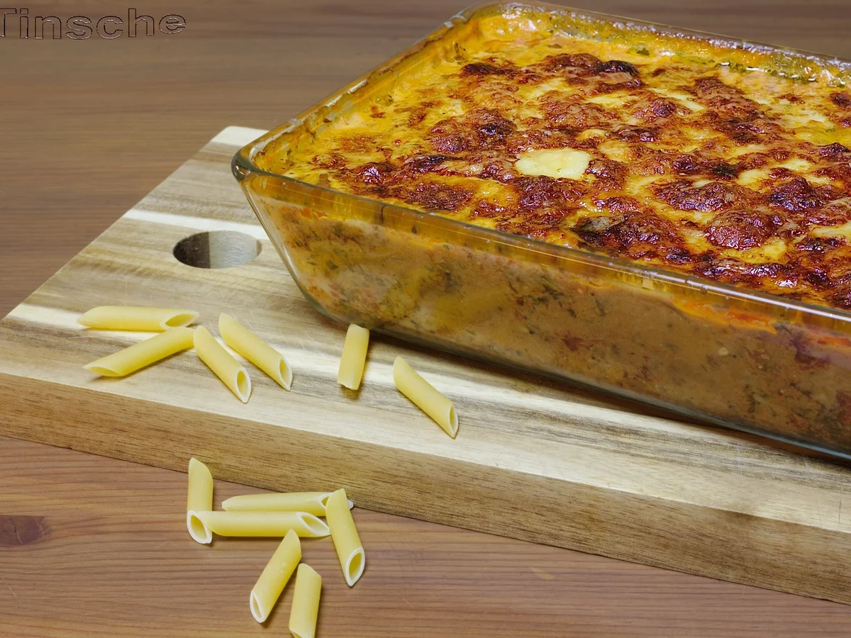 Rezept: Hackbällchen in Tomatensoße -überbacken- Bild Nr. 4555 Hackbällchen in Tomatensoße -überbacken- - Rezept - Bild Nr. 4555