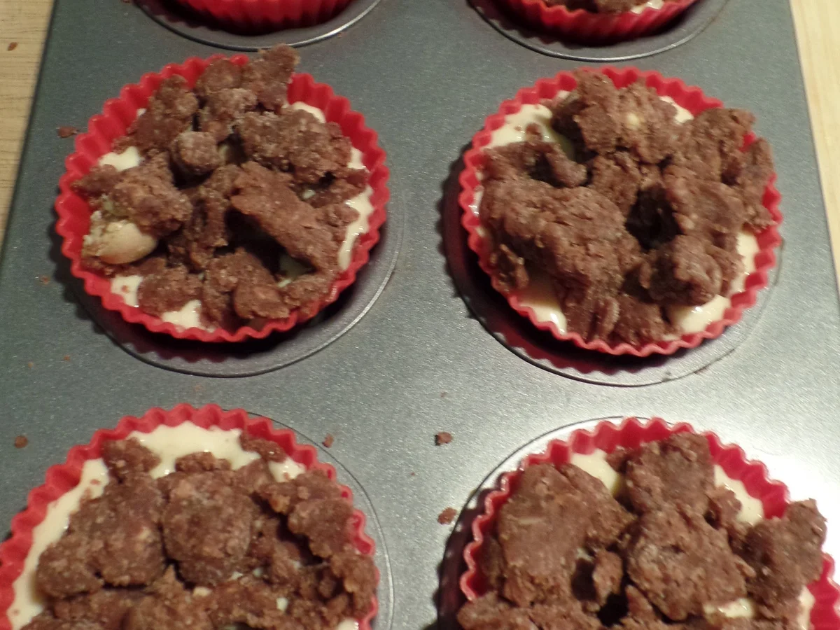 Chocolate-Cheescake-Muffins mit Giotto - Rezept - Bild Nr. 4551