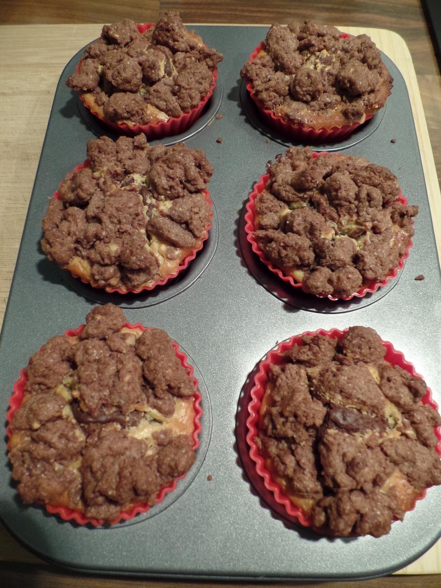 Chocolate-Cheescake-Muffins mit Giotto - Rezept - Bild Nr. 4552