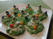 Weihnachtsbäume aus Baiser - Rezept - Bild Nr. 2