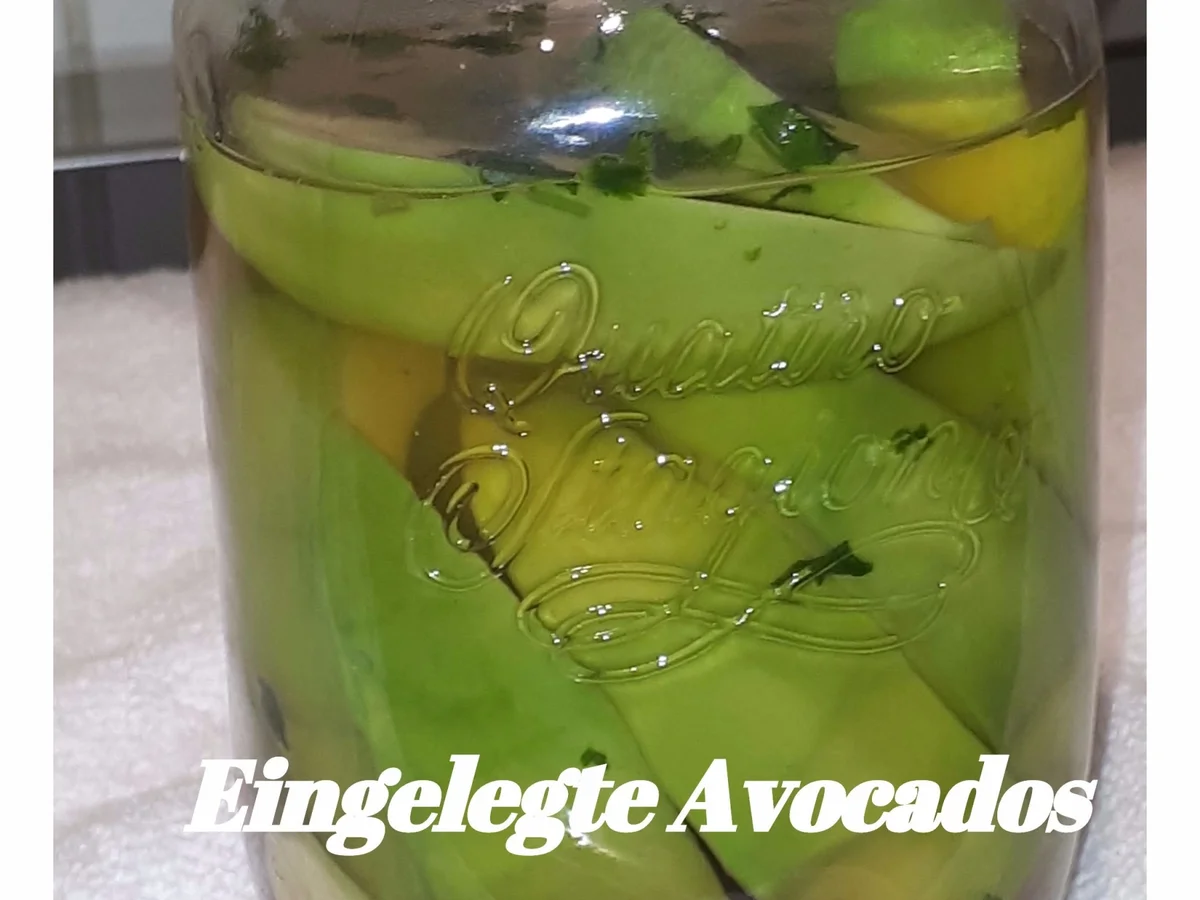 Rezept: BiNe` S EINGELEGTE AVOCADOS Bild Nr. 4541 BiNe` S EINGELEGTE AVOCADOS - Rezept - Bild Nr. 4541