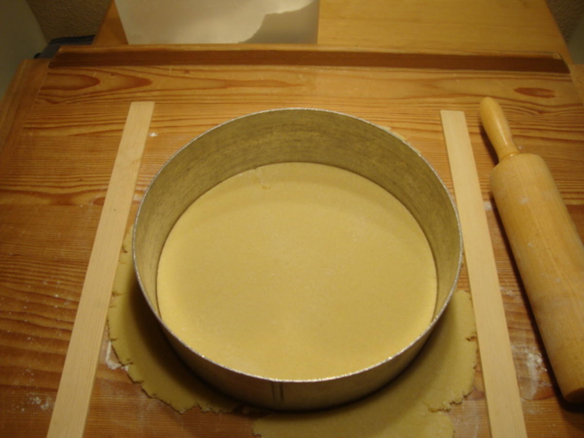 Basics - Mürbteigboden für eine Torte als Unterlage - Rezept - Bild Nr. 4554