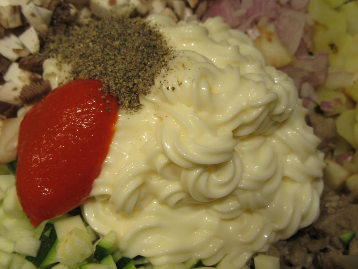 Salate: Rindfleischsalat nach Freezer-Art - Rezept - Bild Nr. 4541