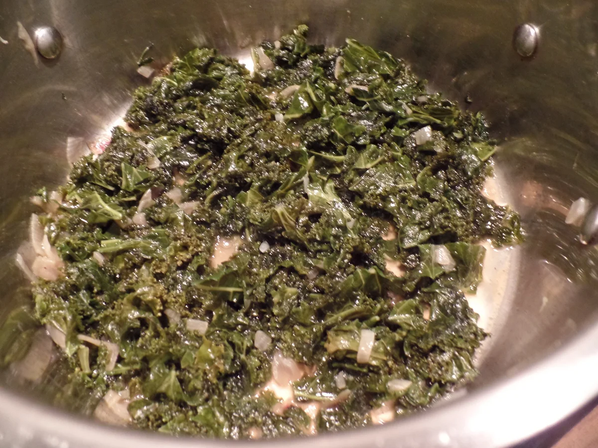 Rezept: Grünkohl-Chorizo-Pfanne Bild Nr. 4543 Grünkohl-Chorizo-Pfanne - Rezept - Bild Nr. 4543