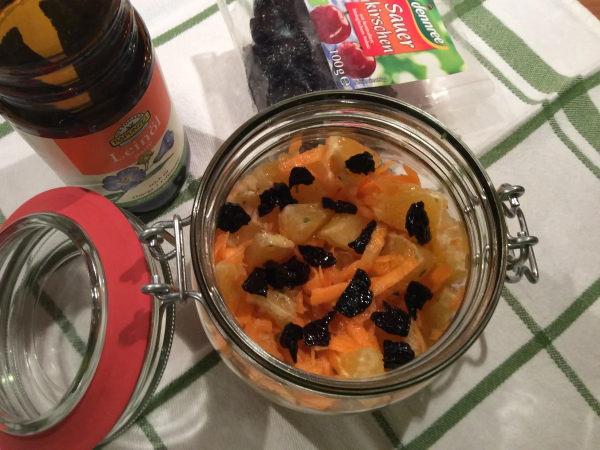 Möhren-Orangen-Salat to go - Rezept - Bild Nr. 4541