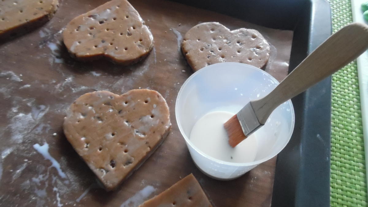 Honig-Lebkuchen-Herzen XXL - Rezept - Bild Nr. 4541