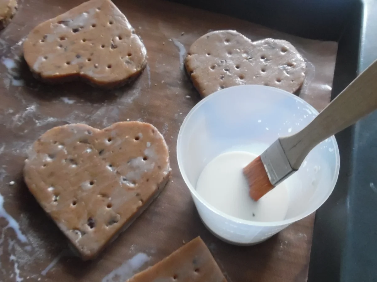 Honig-Lebkuchen-Herzen XXL - Rezept - Bild Nr. 4541