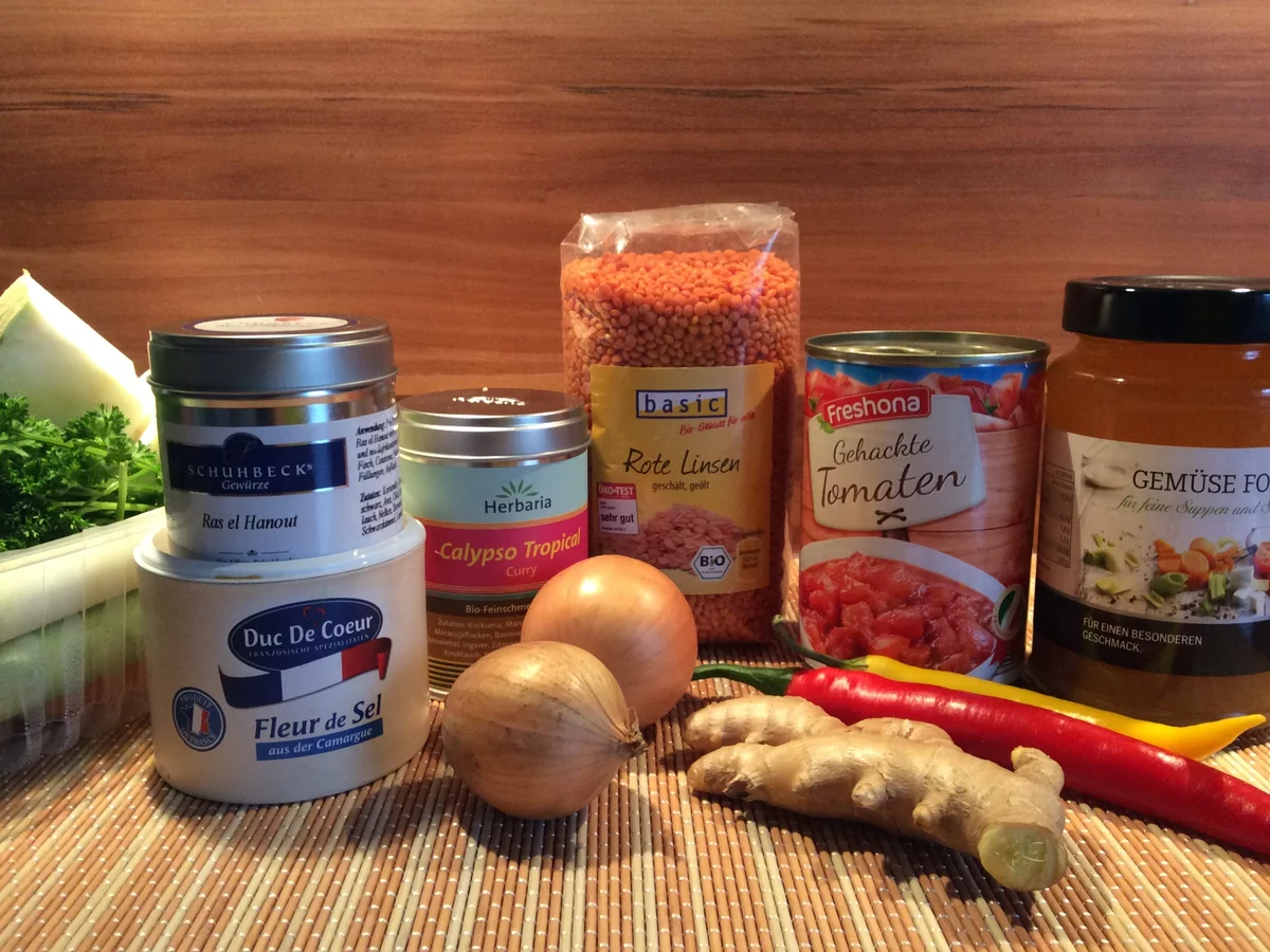 Linsensuppe mit Chili und Gemüse - scharf - Rezept - Bild Nr. 4539