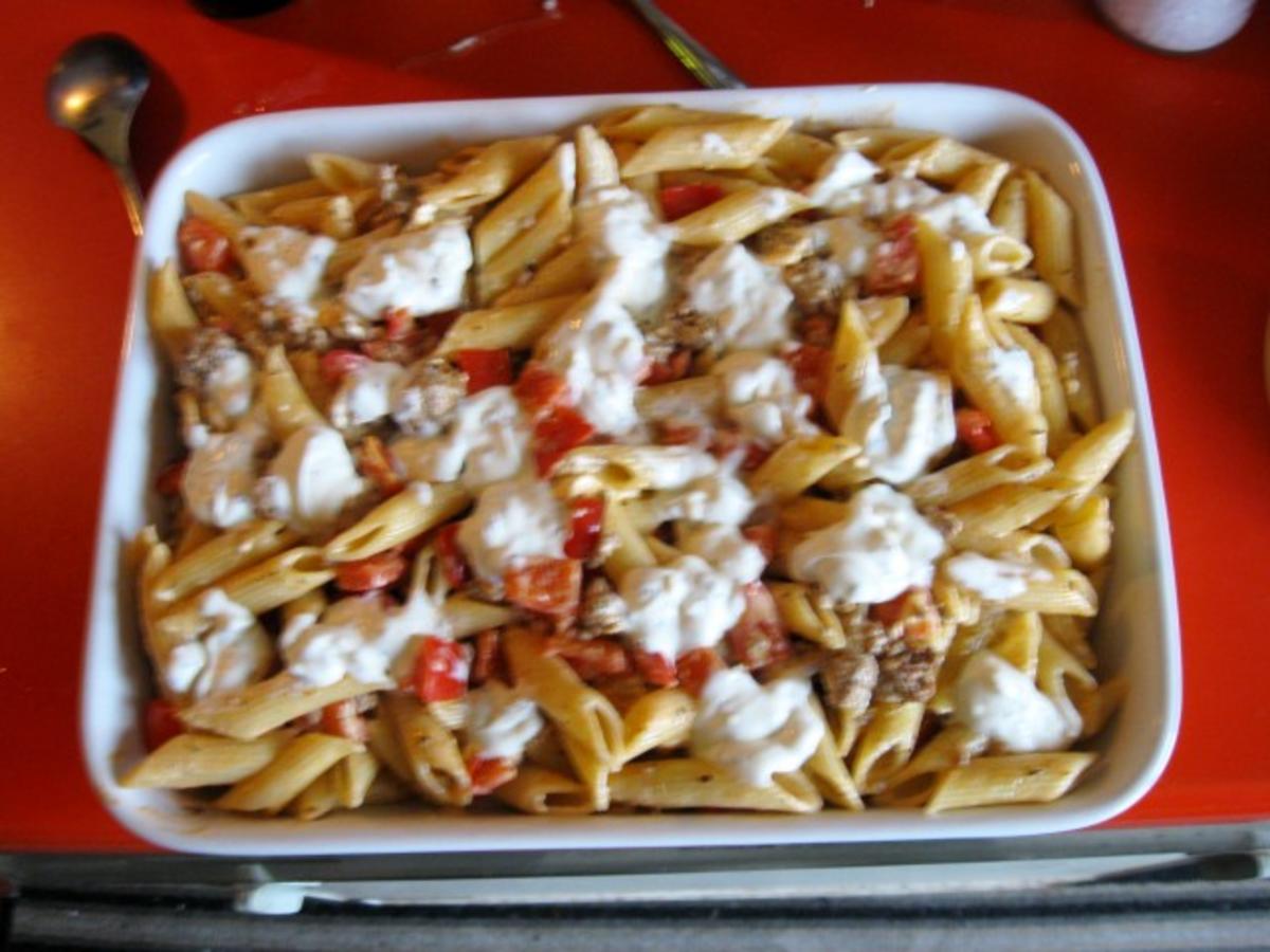 Griechischer Nudelauflauf - Rezept - Bild Nr. 4558