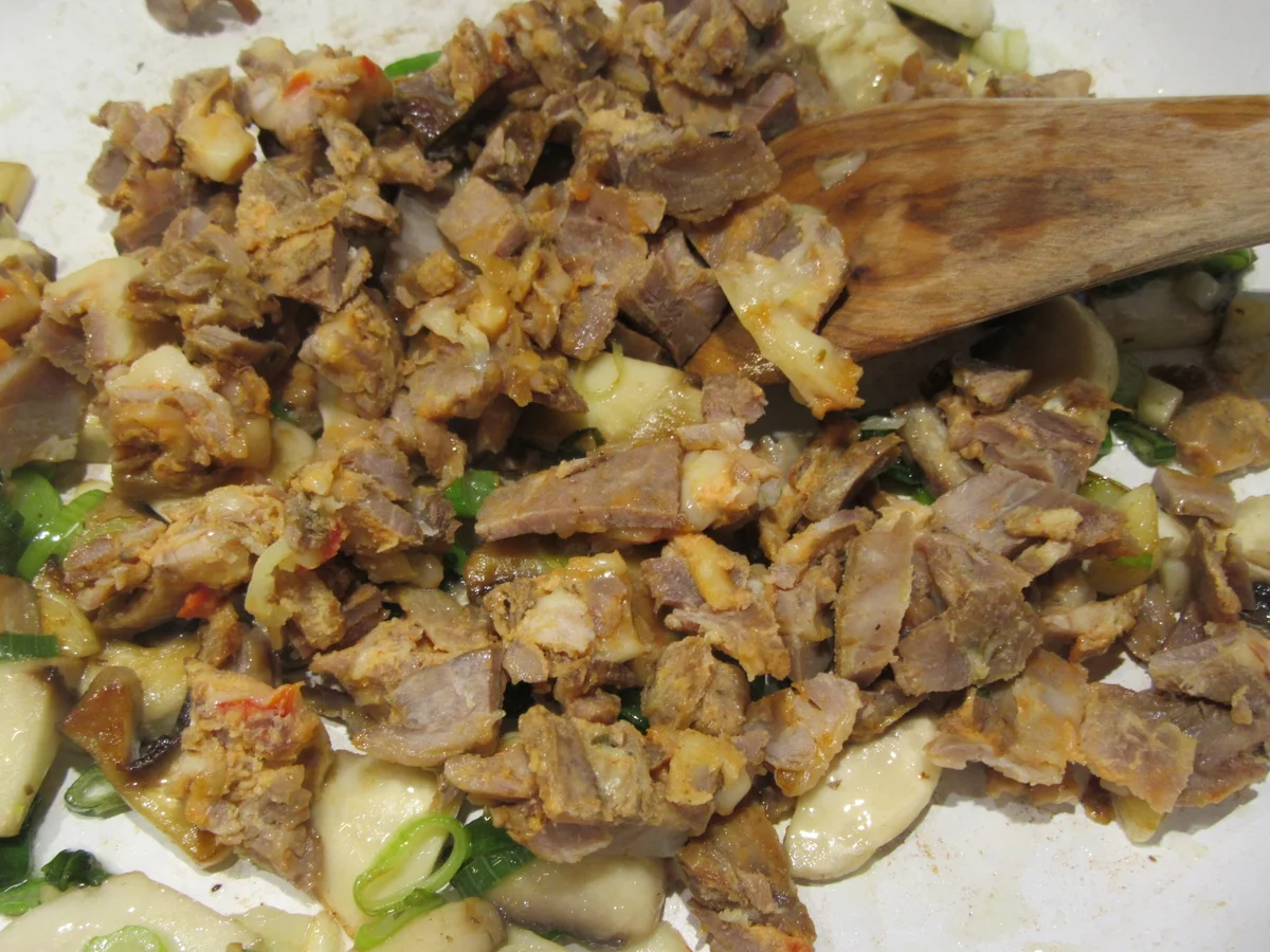 Rezept: Pasta: Tagliatelle alla "Gyros" Bild Nr. 4553 Pasta: Tagliatelle alla "Gyros" - Rezept - Bild Nr. 4553