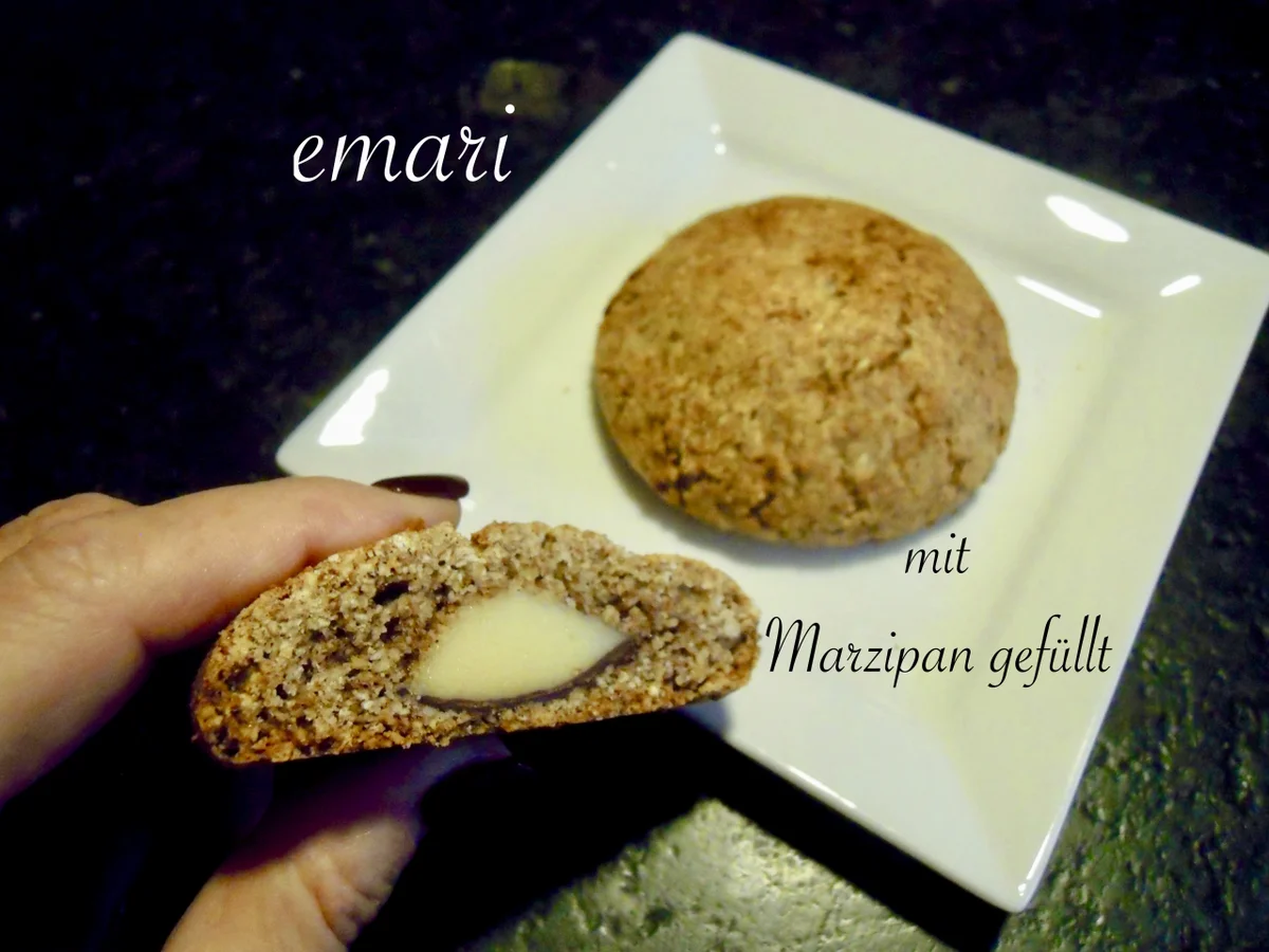 Rezept: gefüllter Mandel Lebkuchen Bild Nr. 4563 gefüllter Mandel Lebkuchen - Rezept - Bild Nr. 4563