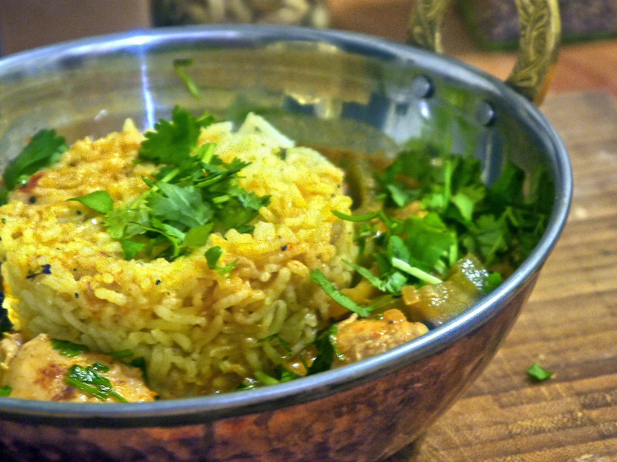 Teriyaki-Paprika-Huhn mit Safran-Gewürzreis - Rezept - Bild Nr. 4550