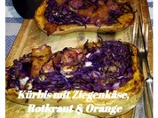 BiNe` S KÜRBIS MIT ZIEGENKÄSE, ROTKRAUT & ORANGE - Rezept - Bild Nr. 4555