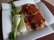 Karamelisiertes Schweinefilet mit Sesam-Pak Choi - Rezept - Bild Nr. 4551