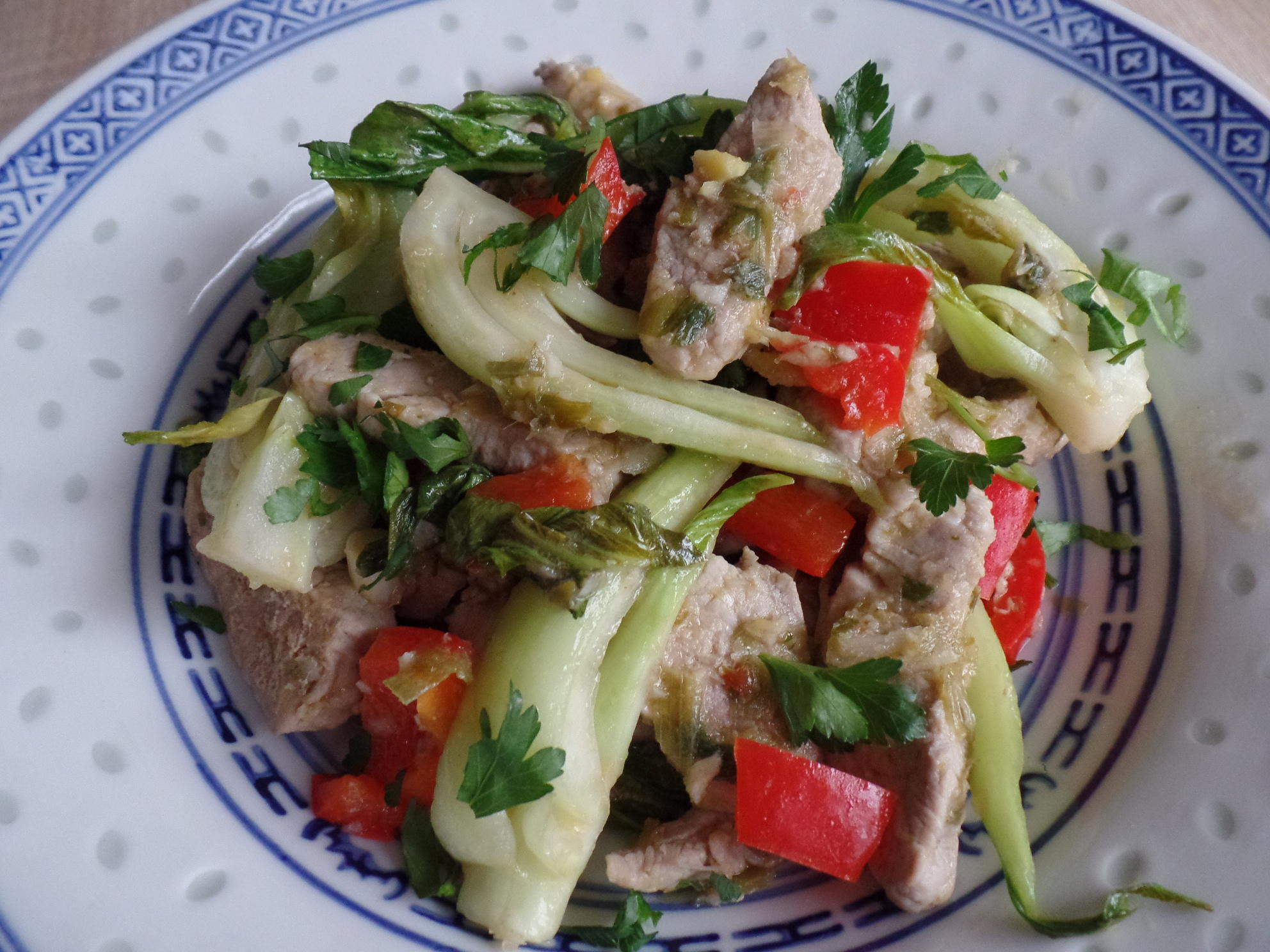 Bilder für Schweinecurry mit Pak Choi - Rezept