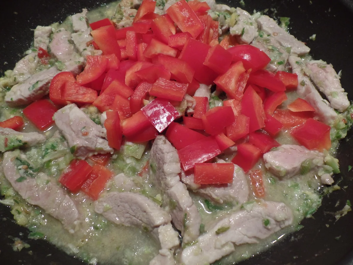 Rezept: Schweinecurry mit Pak Choi Bild Nr. 4559 Schweinecurry mit Pak Choi - Rezept - Bild Nr. 4559