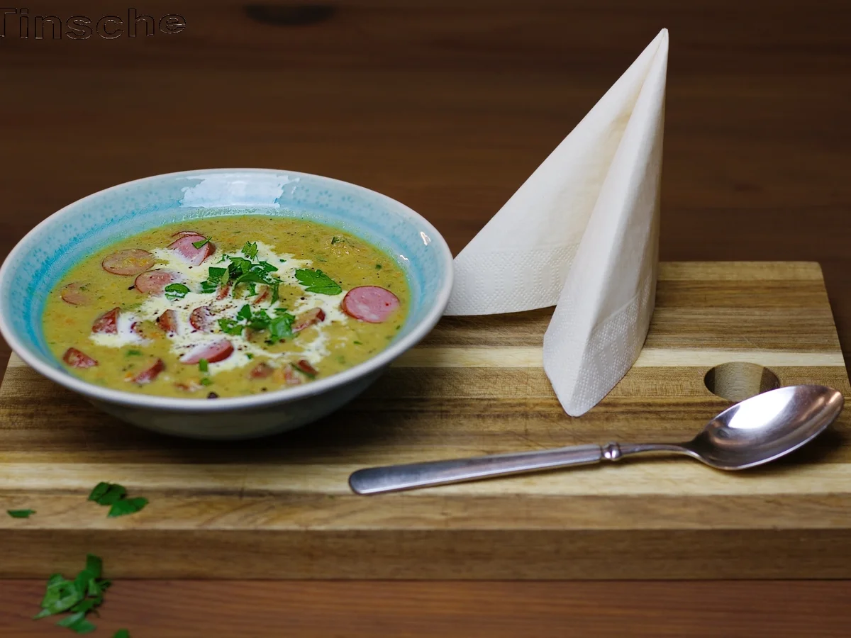 Kartoffelsuppe mit Debreziner - Rezept - Bild Nr. 4553