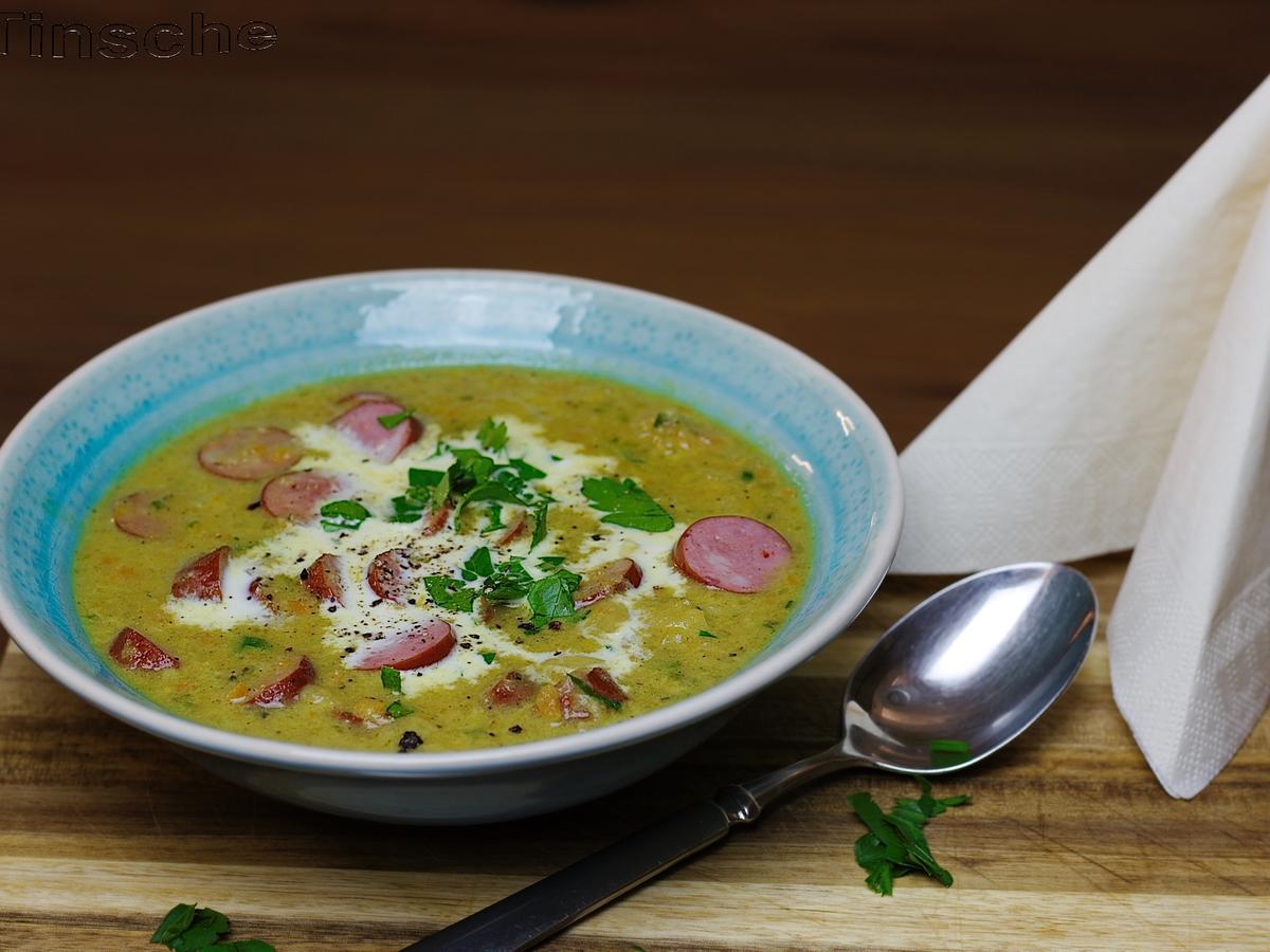 Kartoffelsuppe mit Debreziner - einfach - von sTinsche