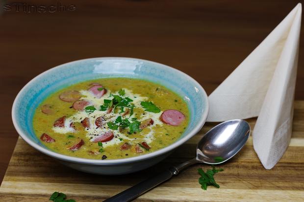 Kartoffelsuppe mit Debreziner - Rezept mit Bild - kochbar.de