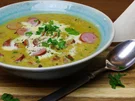 Rezept: Kartoffelsuppe mit Debreziner Bild Nr. 4555 Kartoffelsuppe mit Debreziner - Rezept - Bild Nr. 4555