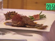 Tournedo vom Rinderfilet mit frischen Pfifferlingen, Kartoffelrösti, Prinzessbohnen - Rezept - Bild Nr. 4553