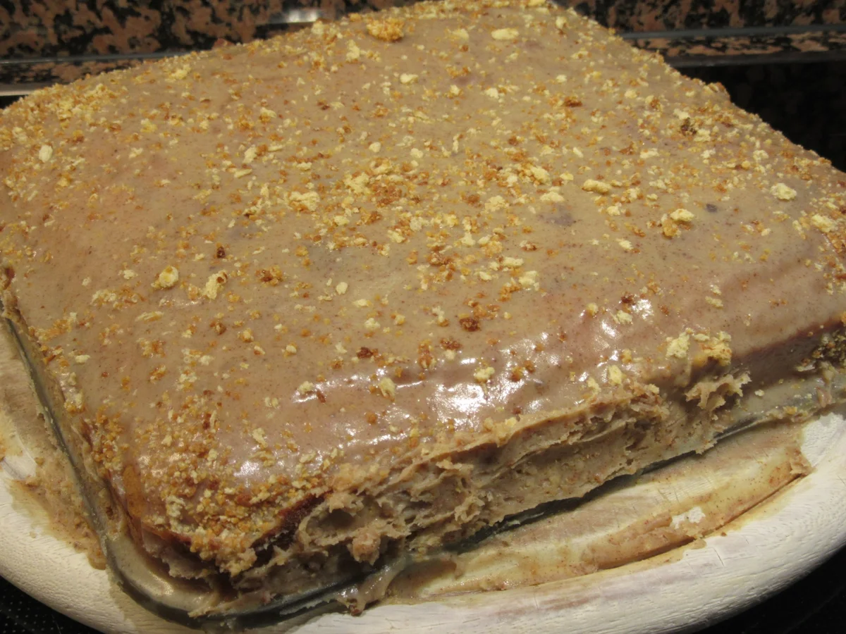 Rezept: Backen: Spekulatius-Schnitten Bild Nr. 4578 Backen: Spekulatius-Schnitten - Rezept - Bild Nr. 4578